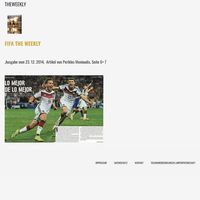FIFA The Weekly, Ausgabe 23.12.2014